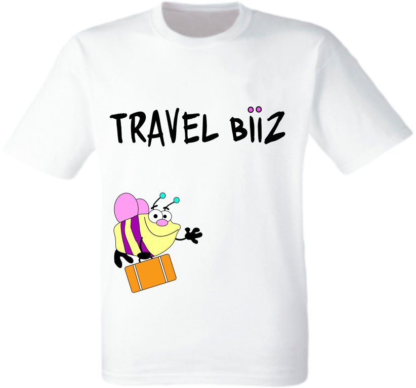 Bērnu T-krekls "Travel Biiz bite"